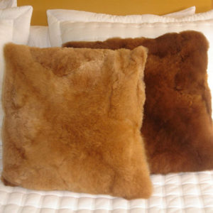Square Fur Pillow