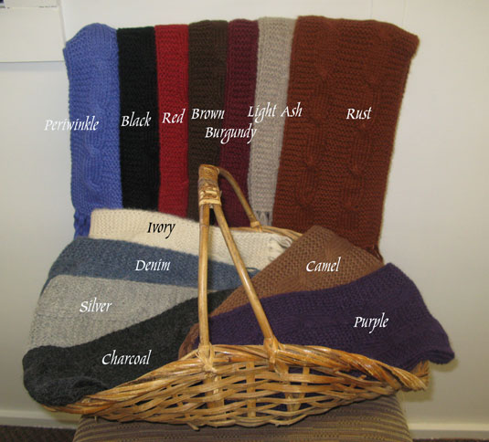 Trenza Cable Scarves