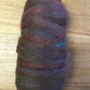 Brown / Blue / Red Roving