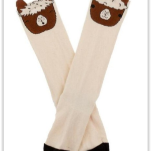 Alpaca Face Cotton Socks - Toddler - Kids