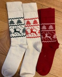 Reindeer Socks