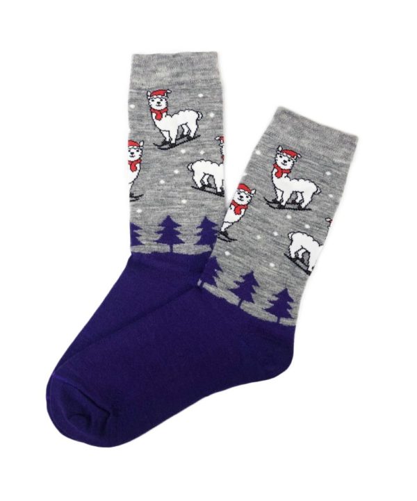 WINTER WONDERLAND ALPACA SOCK – Northwoods Alpacas