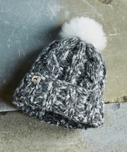 Marshmallow Pompom  Hat