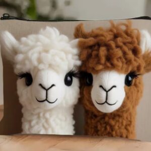 Fluffy Alpaca Pouch