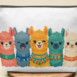 Cartoon  Alpaca  Pouch