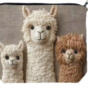 Alpaca Family Pouch